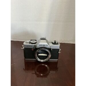 Minolta XG 4 Silver Black 35mm Film Camera Body